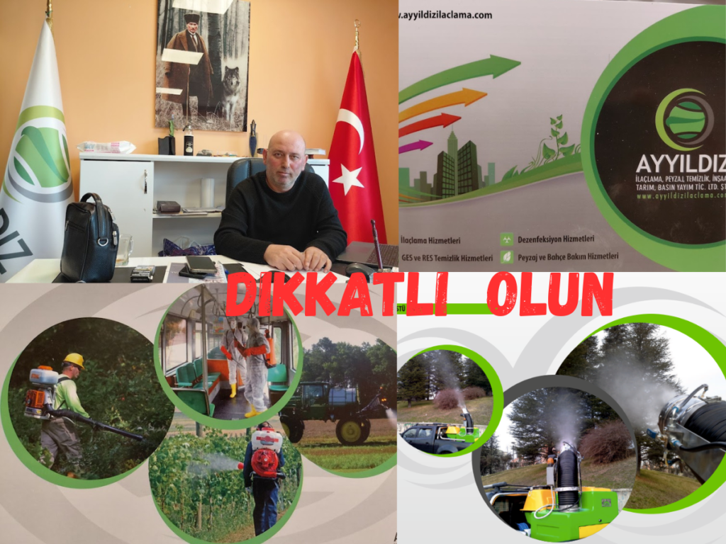 Ayyıldız İlaçlama Firması Yalova Halkını Uyardı