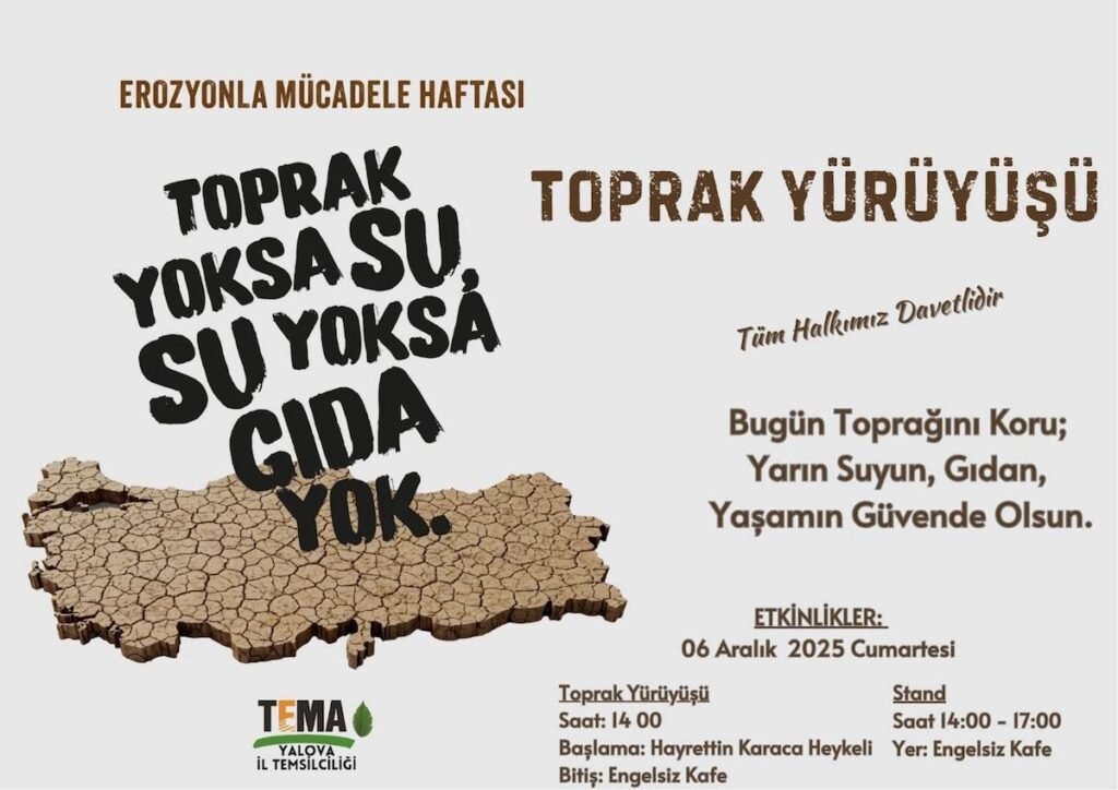 Toprak Yoksa Su, Su Yoksa Gıda Yok