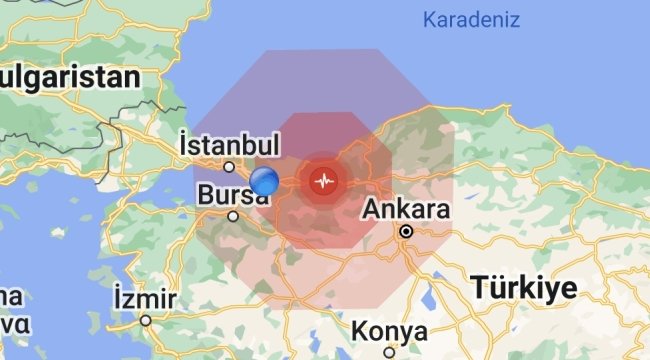 5,9 Büyüklüğündeki Deprem Çınarcıkı Korkuttu