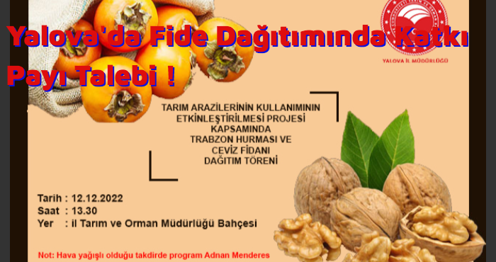 Katkı Payı Sadece İlaçta Değil, Tarımda da Katkı Payı Var!