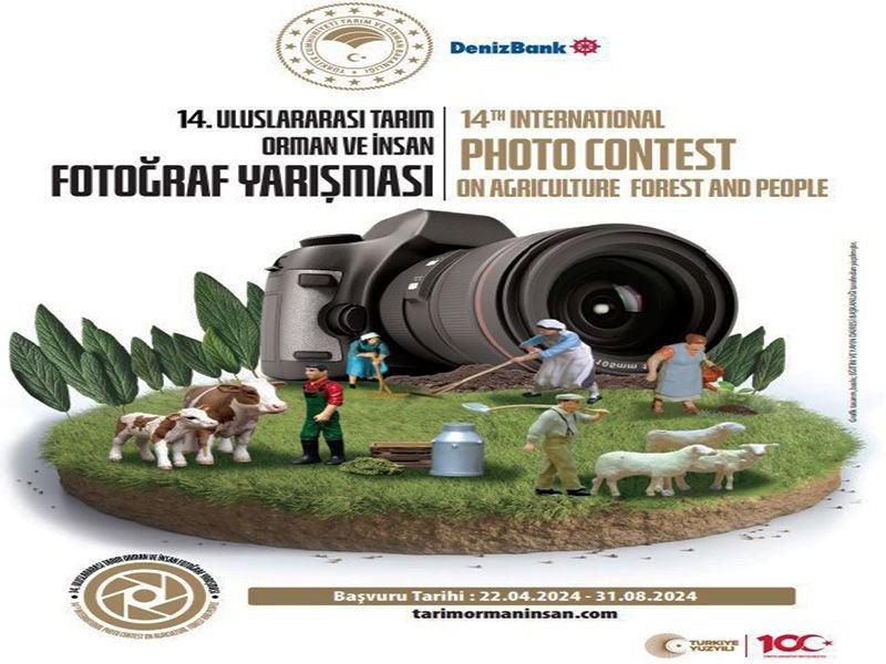 14. ULUSLARARASI TARIM, ORMAN VE İNSAN FOTOĞRAF YARIŞMASINA BAŞVURULAR BAŞLADI