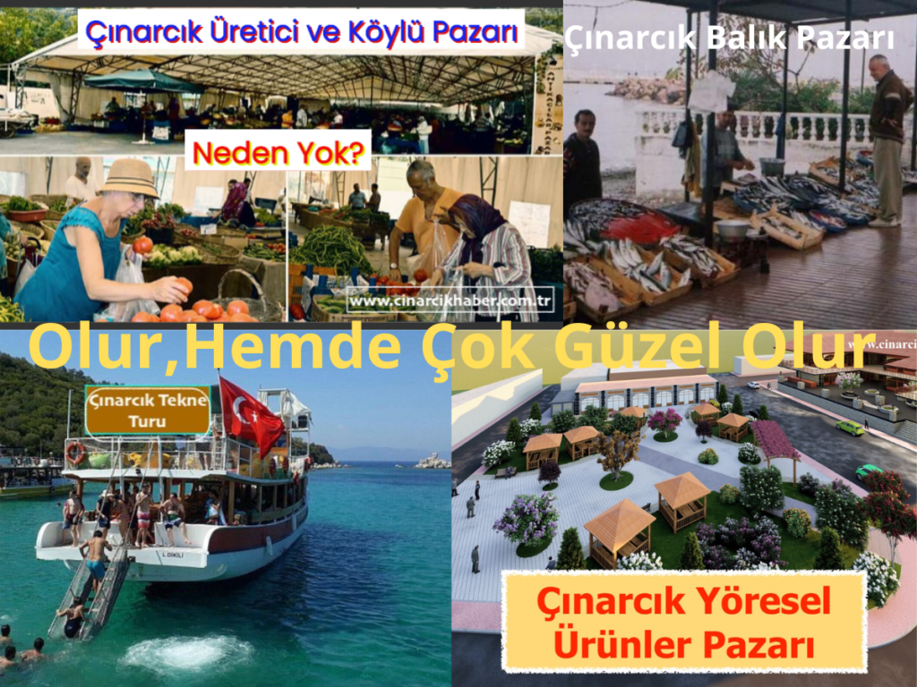 Madem Çınarcık’ın Borcu Var O Zaman Gelir Elde Edebilmek İçin Acil Tedbir ve Projelere İhtiyaç Var!