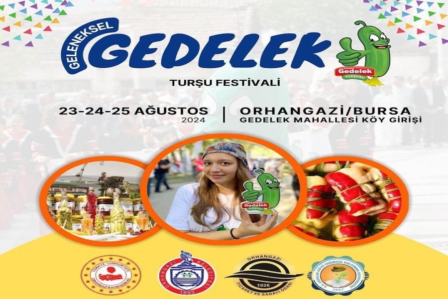 Bu Hafta Sonu ( 23-24-24 Ağustos) Gedelek Turşu Festivaline Gitmeye Ne Dersiniz?
