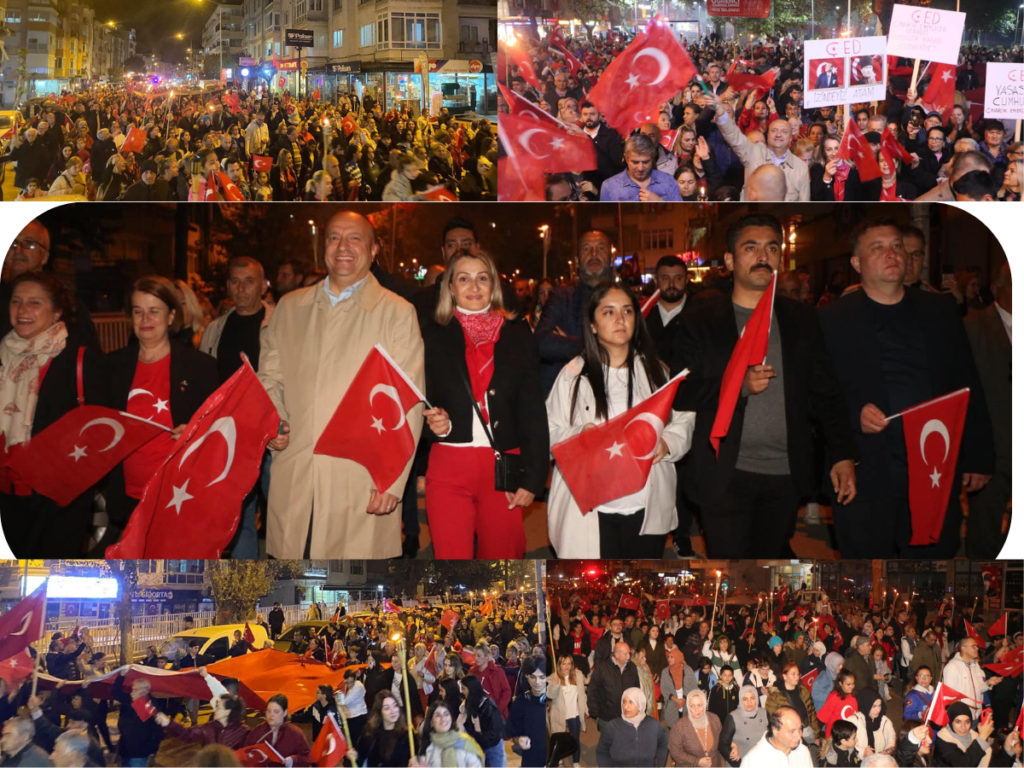 Çınarcık Cumhuriyeti Muhteşem Kutladı Halk Adeta Caddelerde Sel Oldu